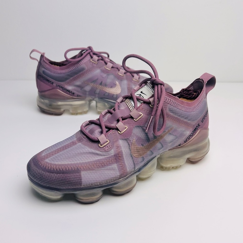 Nike Air VaporMax 2019 Plum Chalk Sneakers Size 7
